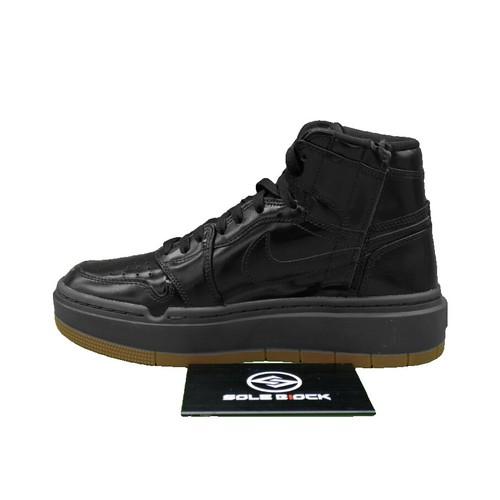 Женские кроссовки Air Jordan 1 Elevate High SE Черные с подошвой цвета жевательной резинки FB9894-001