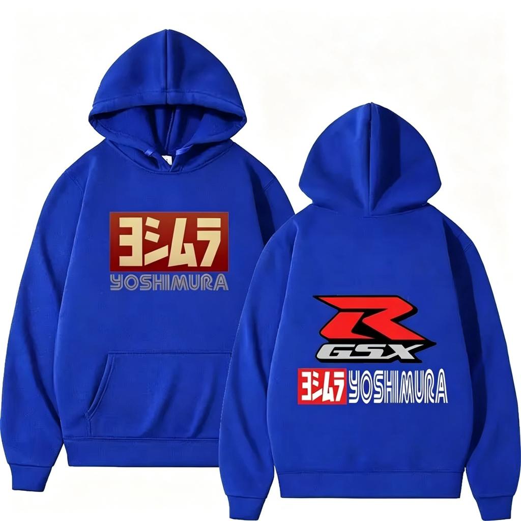 Yoshimura Classic Japanese Motorcycle Exhaust Theme in Hoodies & Sweatshirts Y2k Hoodie Autumn Clothing Hoody Graphic