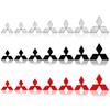 Car Front Head Hood Bonnet Emblem Rear Tail Bumper Trunk Sticker Cover For Mitsubishi Asx Lancer Outlander Pajero Ralliart L200
