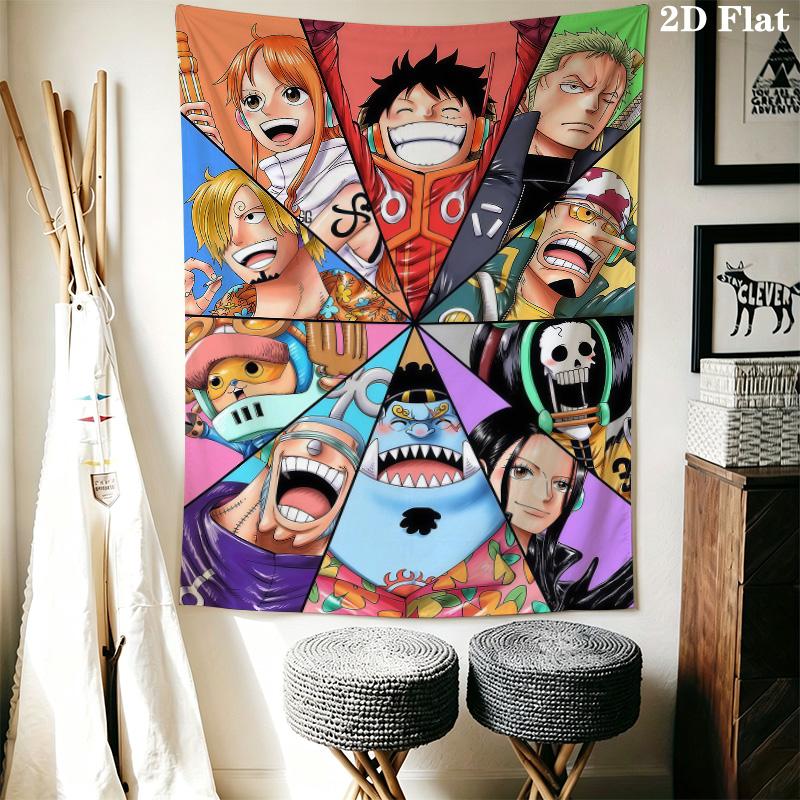 One Piece Wall Tapestry Aesthetic Wall Hanging Printed Fabric Blanket Decorative Tapestries For Bedroom Living Room Home Decor