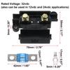 X AUTOHAUX 100A Fuse Kit Fuse Holder Fuse Box Fuse Cap ANS Holder 100