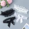 1pcs Elastic Bride Bowknot Lace Sexy Fashion Thigh Ring Leg Ring Bridal Leg Garter Garter