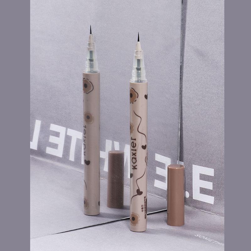 Жидкая подводка для глаз, ультратонкая, долговечная, 02 мм, простая в использовании ручка для подводки глаз для начинающих.