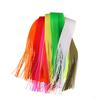 1 Pack 30cmX40 Strands Small Round Rubber String Fly Leg Streamer Tails Olive Red Pink Orange