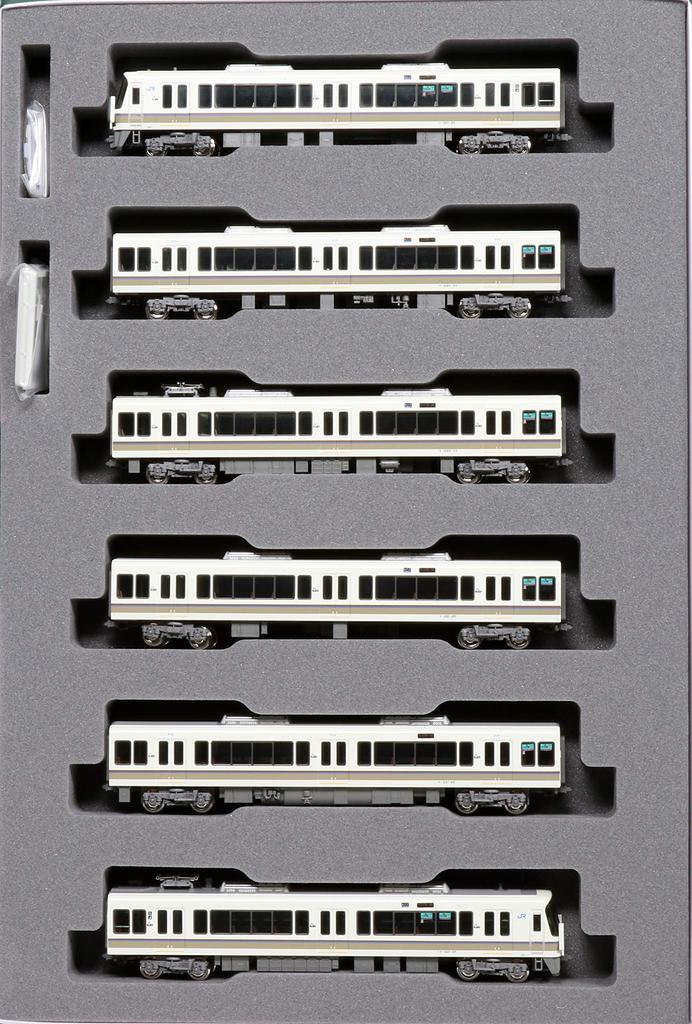 KATO N Gauge 221 Series Renewal Car JR Kyoto Line Set Railway Model Train Line/Kobe 6-вагонный 10-1579