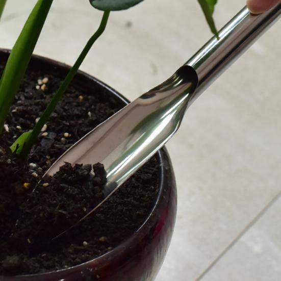 Садовая лопата для трансплантации, портативный удобный ручной шпатель, садовый инструмент для сада, двора