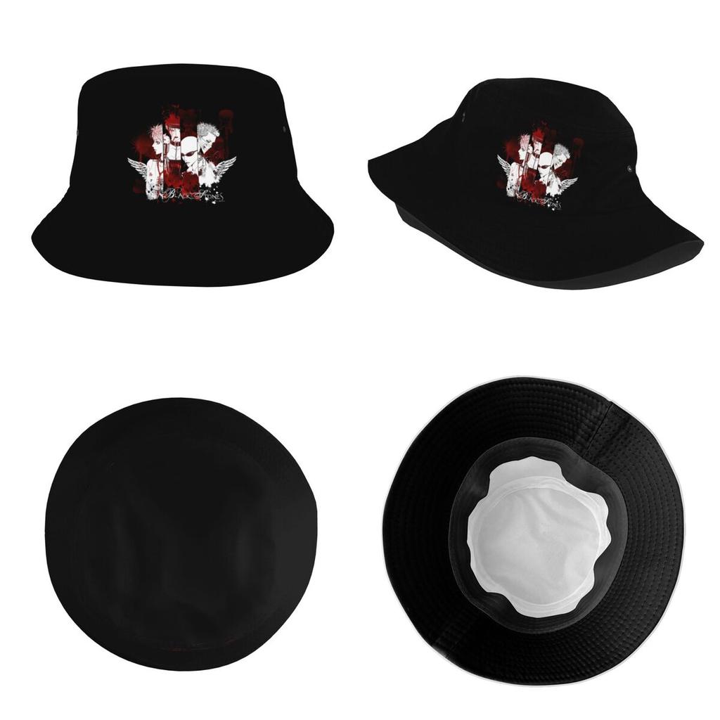 Хип-хоп Nana Osaki Черные камни Панамы Унисекс Упакованная уличная кепка в стиле аниме Манга Рыбак Летние дорожные головные уборы