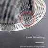 With Handle Sink Strainer Stainless Steel Mesh Trap Drain Filter  Kitchen Bathroom Accessories