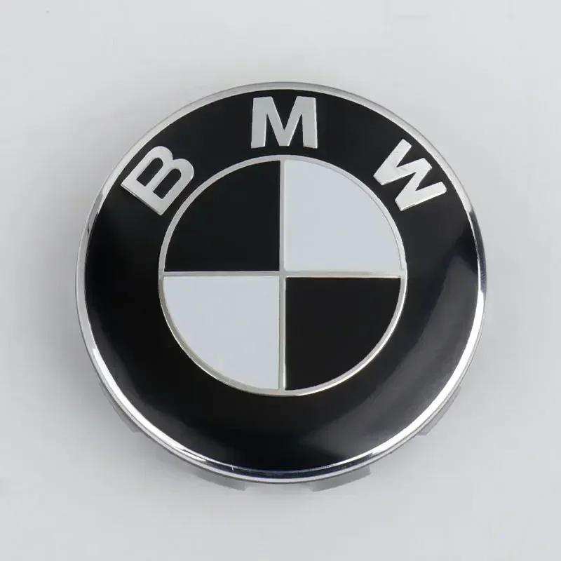 4 шт. 56 мм 68 мм Колпачки ступицы колеса с логотипом M для BMW X1 X3 X5 X6 X7 1 3 4 5 6 7 Серии E36 E39 E46 E60 E90
