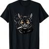 Смешной курящий кот, Котёнок с сигаретой, Мем Поколения Z, Футболка для любителя кошек(1)