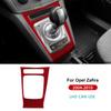 Наклейка из настоящего мягкого углеродного волокна для Opel Zafira B 2004 2005 2006 2007 2008 2009 2010 LHD Автоматическая рамка переключения передач