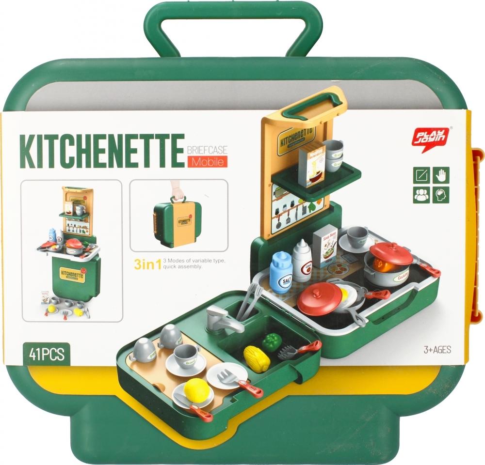 [PACZB][5] Portable Kitchen in a Suitcase for Children U838