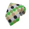 3,15-дюймовый модный мужской галстук в горошек в горошек с узором Пейсли для свадьбы