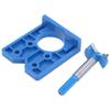 Hinge Hole Opener Blue Accuracy Locator Door Drilling Guide Woodworking Tools Set 35mm