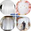 Wrinkle Free Wedding Backdrops White Background Curtains New Photo Back Drop  Wedding Party