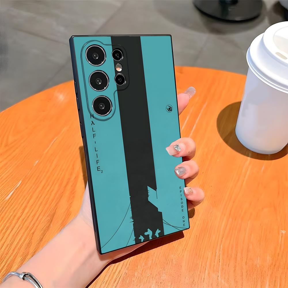Чехол для телефона с игрой Half Life для Samsung S25 Ultra S24 S23 Fe S22 S20 S21 Plus A54 A34 A53 A16 Задняя крышка