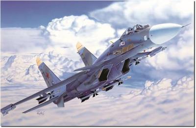 PLATZ Italeri Российский Морской Фланкер Пластиковая Модель IT0197 1/72 Су-33 (Самолет)