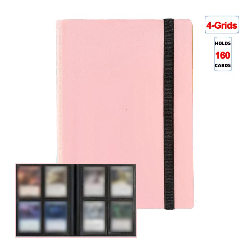 160/360/480 Cards Capacity Pocket Holder Binders Albums For Game Card Book Sleeve Holder PP Cover Ideal For Basketball Cards NEW