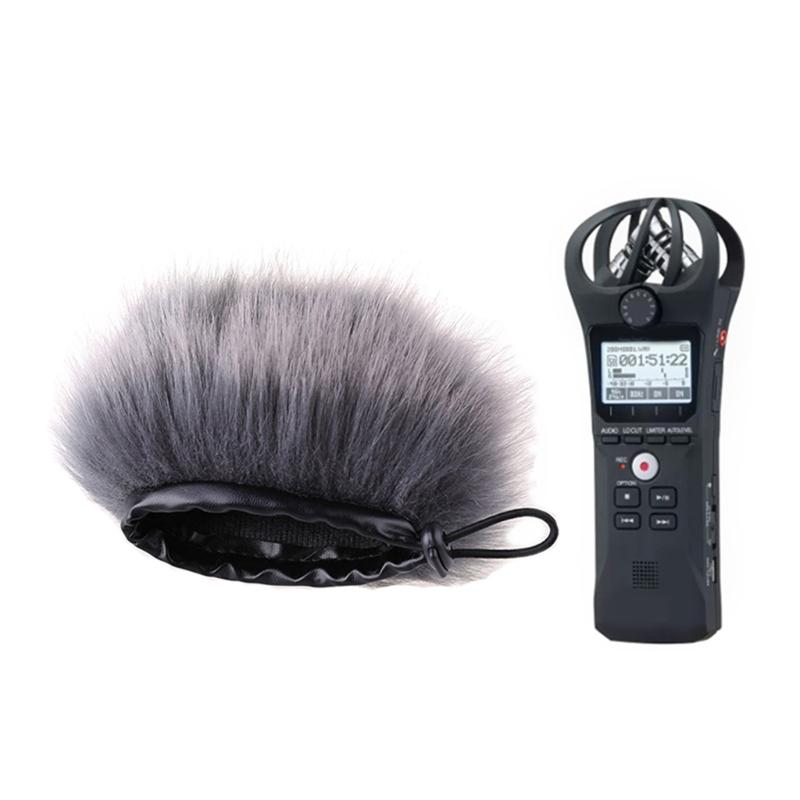H1N Handy Recorder Windshield for Zoom H1N Portable Digital Recorder Microphone Wind Screen Muff Indoor/Outdoor