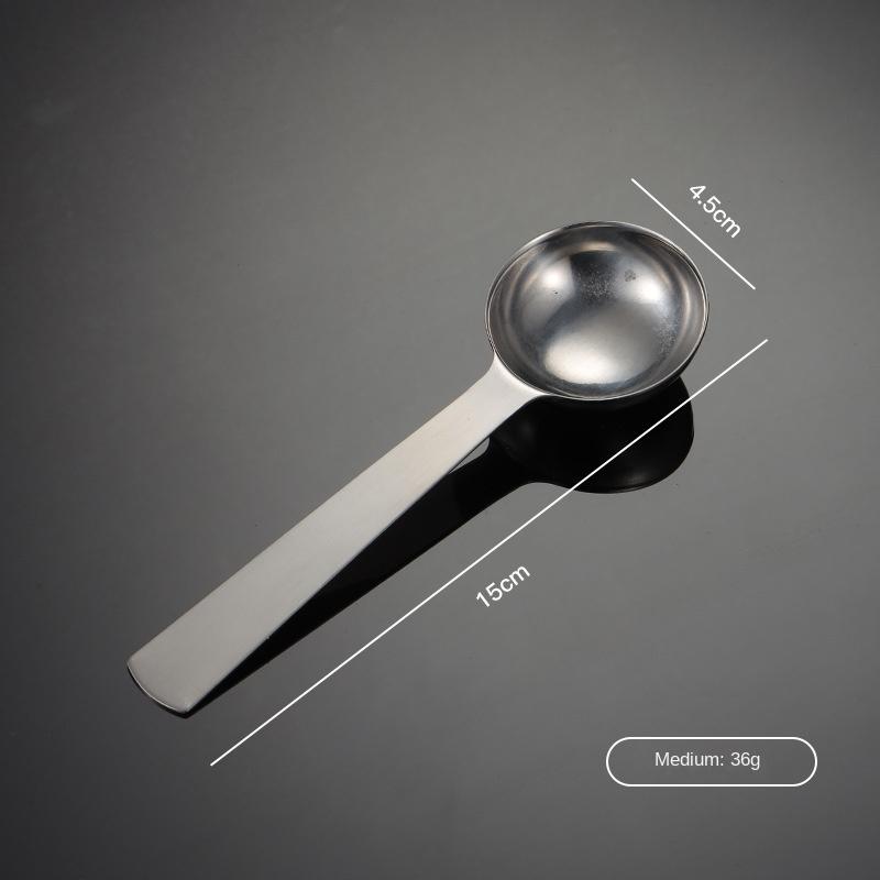 HANYANG 304 Нержавеющая сталь Серебряная сварка Большая мерная ложка с ручкой Титан позолоченный Красочные кухонные принадлежности для выпечки