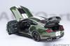 AUTOart Масштаб Ford Mustang Shelby GT500 Готовая модель 73097 1/18 (Зеленые/Белые полосы)
