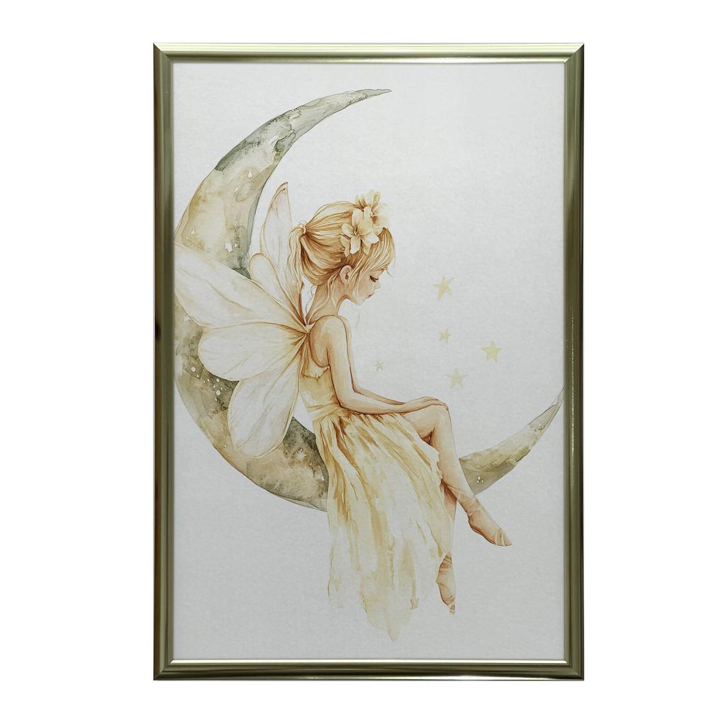 Wróżka Na Księżycu Wróżka Na Księżycu, 70X100 Cm, Bez Ramy, Papier Matowy 230 Gsm