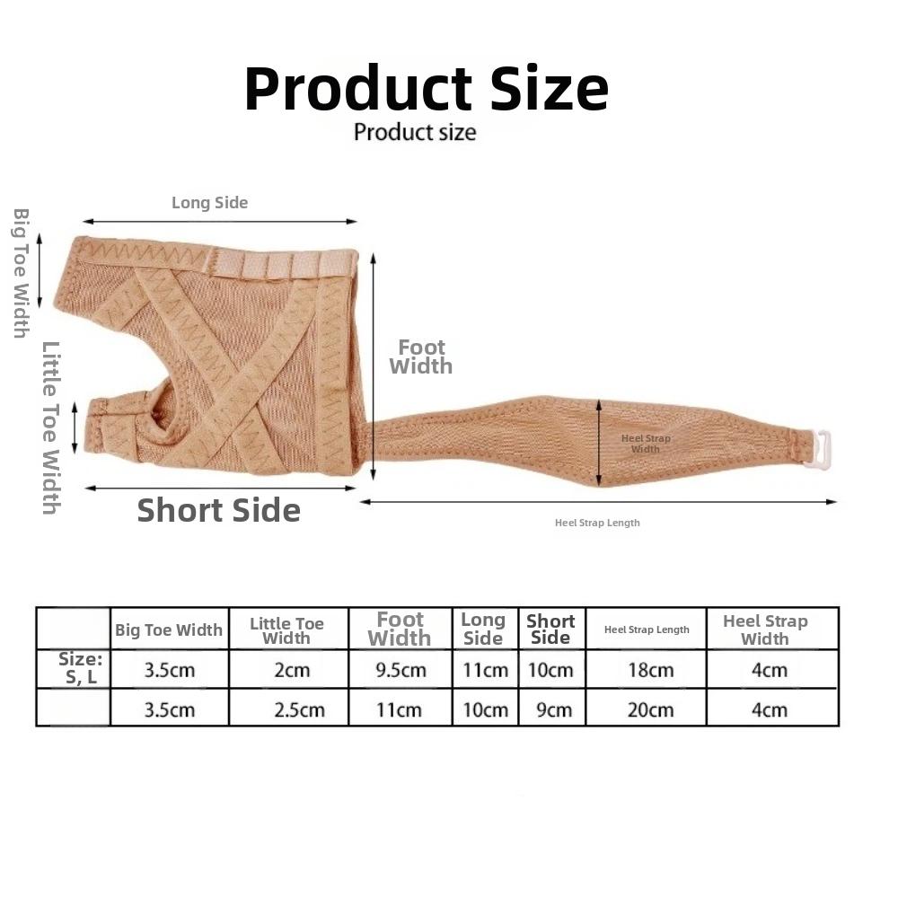 Comfortable Fit Bunion Corrector Adjustable Design Hallux Valgus Corrector  Daily Wear