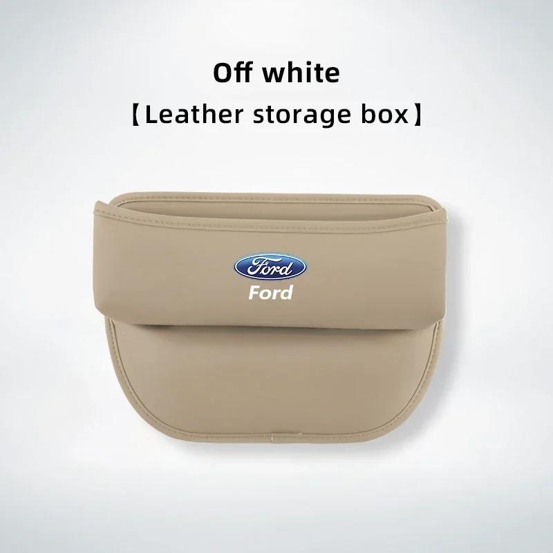 Car Sticker 2026 For Ford Car Accessories Seat Gap Organizer Box Leak-proof Storage Bag For Ford Focus 2 3 Mondeo Kuga Fiesta MK
