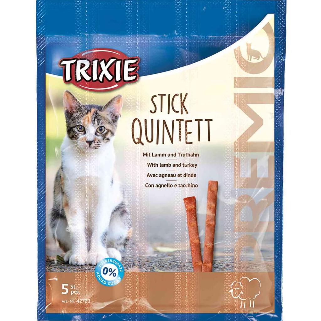 Przysmak Dla Kota Jagnięcina I Indyk Stick Quintett Trixie Premio 25G