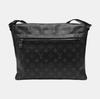 [Pre-Owned] District Mm Monogram Canvas Leather Commuter Briefcase Laptop Bag - Very Good #OMBN2A