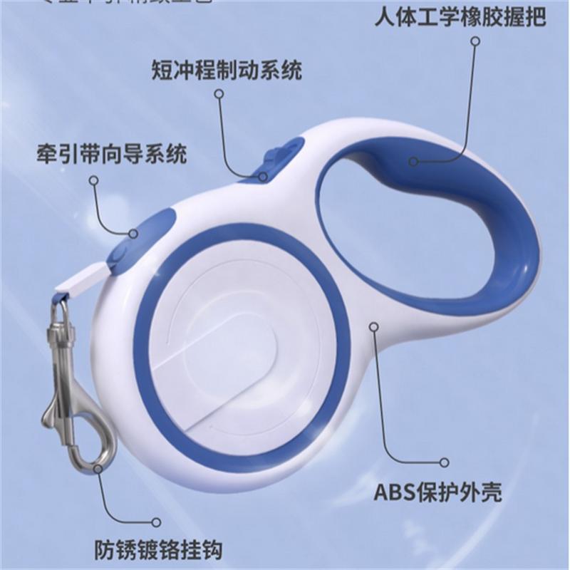 Простота тягового троса нейлоновый прочный автоматический выдвижной поводок для собак длиной 3 м, 5 м, прочный выдвижной поводок для домашних животных, кошек, собак