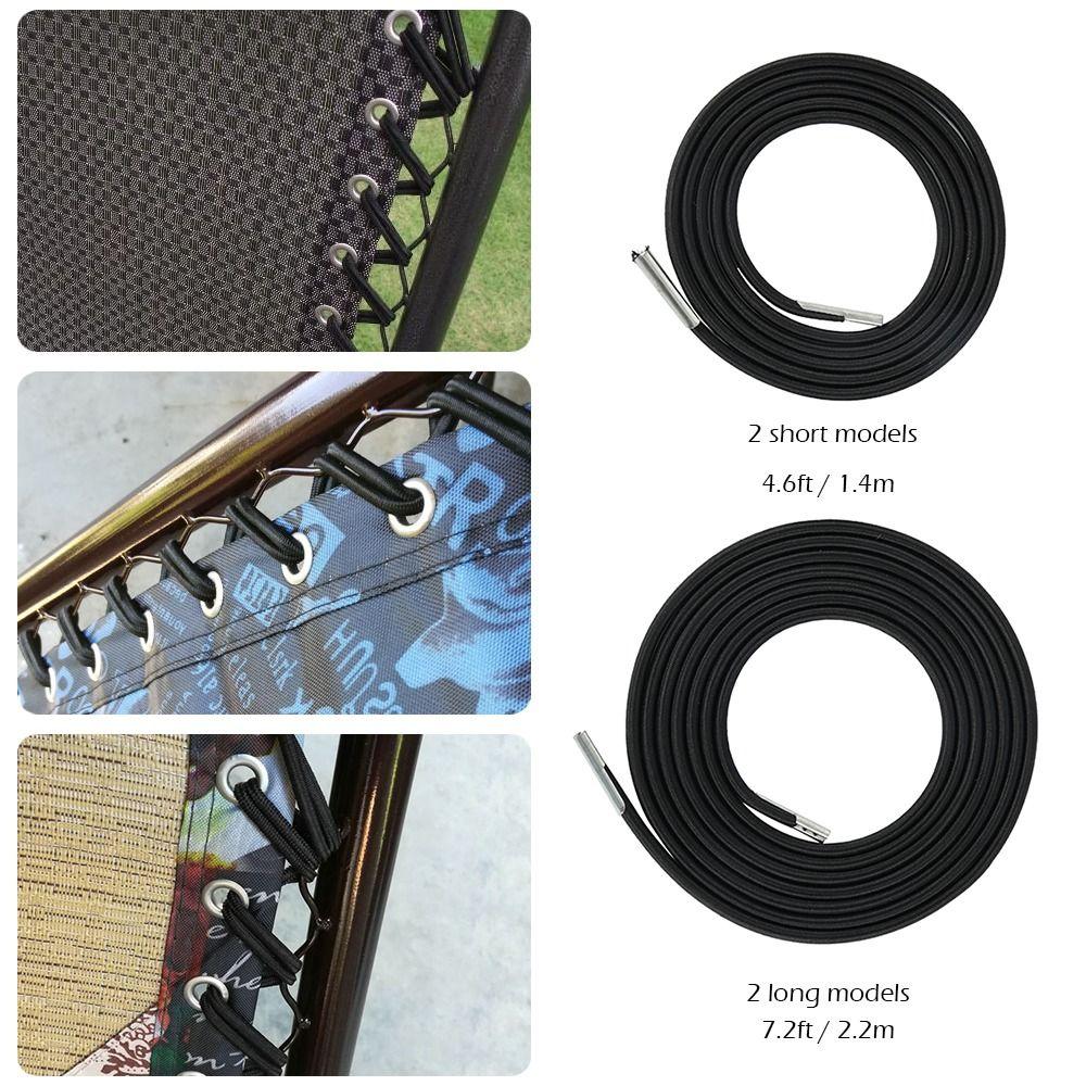 Antigravity Folding Chair Elastic Rope Reinforcement Recliner Rope Beach Chair Accessories  Bungee