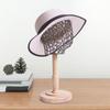 Mannequin Head Stand for Hats Caps Wig Holder Model with Wood Styling