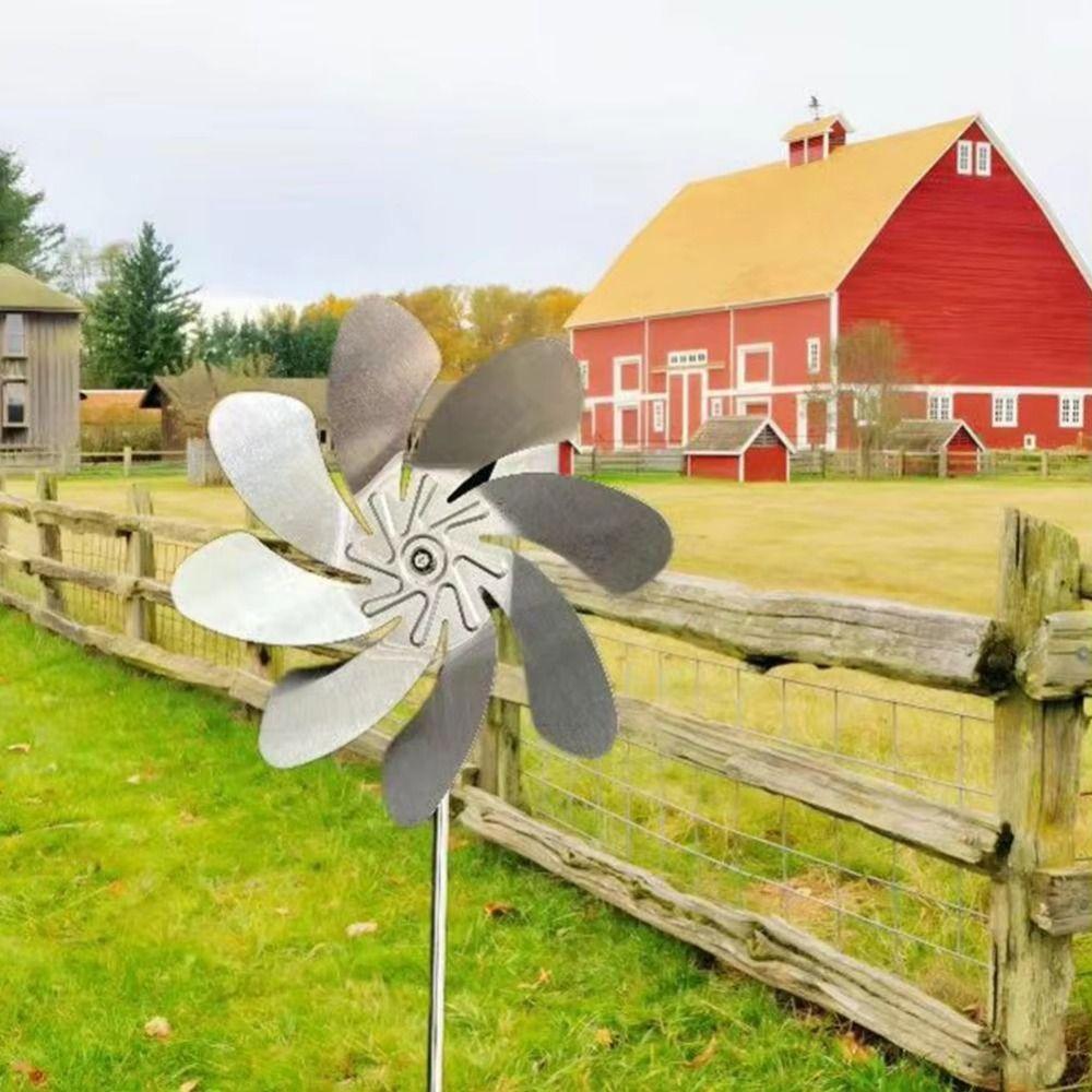 Съемная мельница из нержавеющей стали, устойчивая к коррозии, ветряные скульптуры, для улицы
