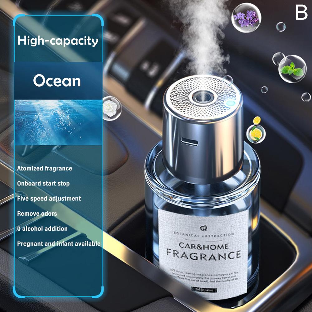 Car Mounted Fragrance Spray Fragrance Car Perfume Intelligent Fragrance Locomotive Large Capacity Humidifier Fragrance Interior