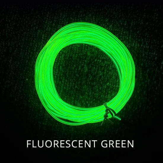 LED Strip 1M 2M 3M 4M 5M 10M 20M Neon Light Light Ribbon LED String Flexible Wire Rope Tube Waterproof With AA Battery