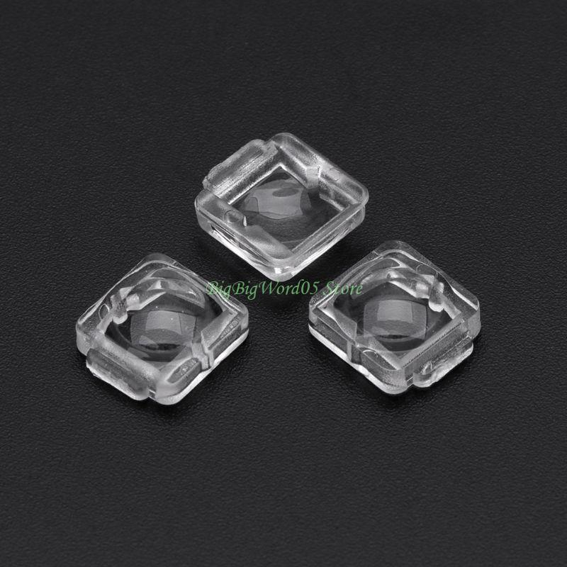24TE 100 ШТ. Высококачественная линза для 5050 LED WS2812 APA102 WS2811 SK6812 30 60 140 Градусов Линза