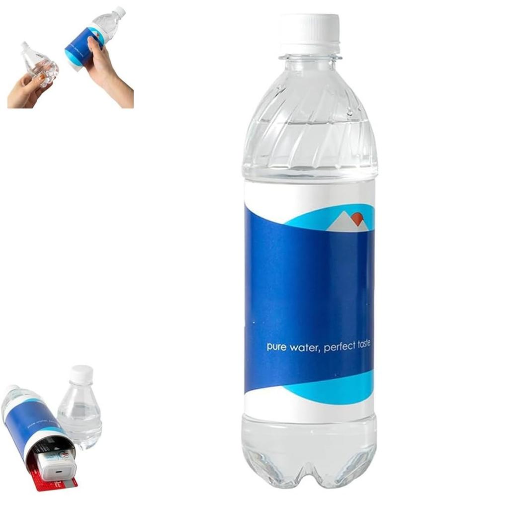 Hidden Water Bottle Storage Tank,, Hidden Stash Containers, Diversion Bottle Safe Hide Container Bottled Water,Unscrews To Store Your Valuables