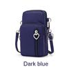Casual Small Shoulder Bag Women Cell Phone Pocket Case Waterproof Nylon Sport Arm Package Mini Messenger Purse Crossbody Handbag