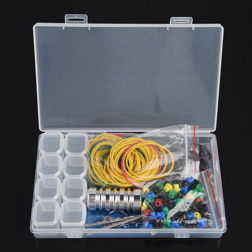 Professional Rubber Bands Tattoo Handle Cleaning Brush Tools Set Tattoo Accessories
