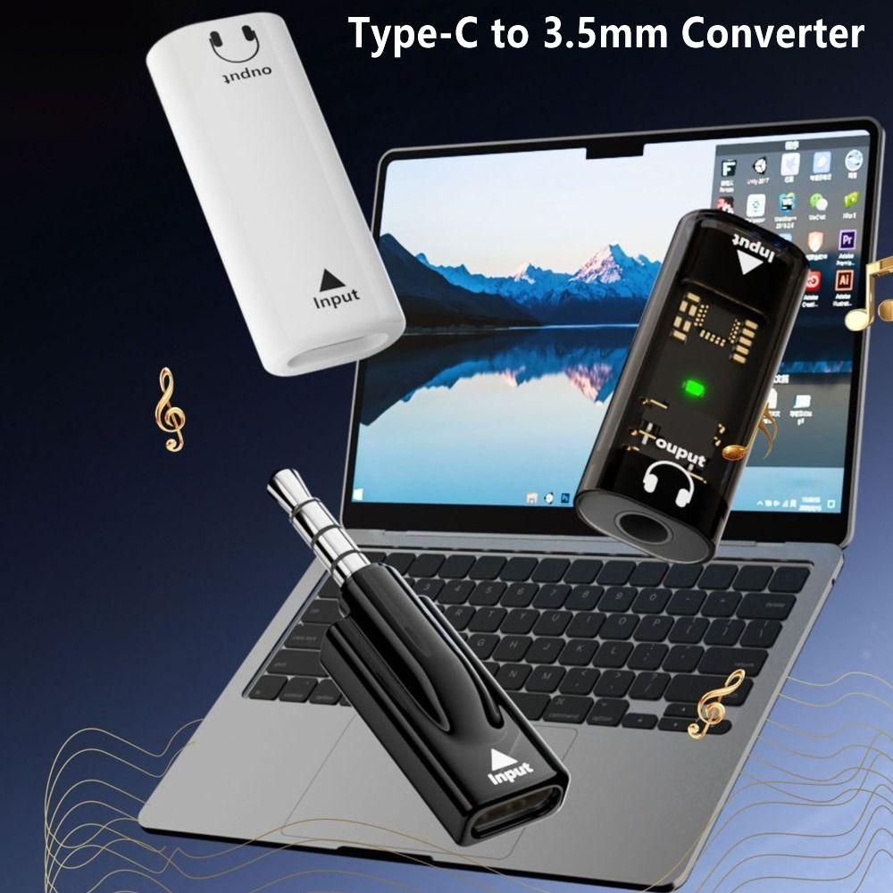 Male to Female USB Type-C to 3.5mm Converter No Delay HiFi USB-C to AUX Connector Plug and Play DAC Headphone Jack Plug