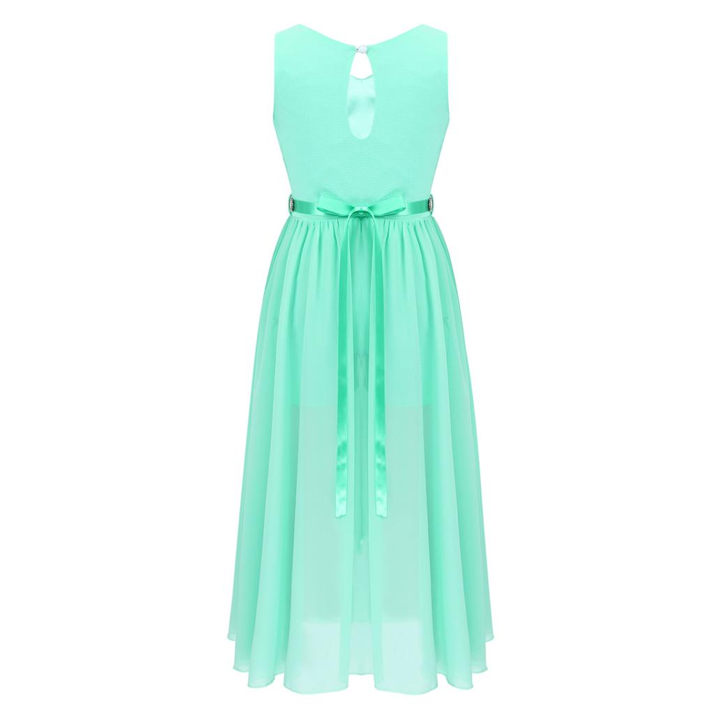 Детское платье с цветочным узором для девочек, пышное платье принцессы для свадьбы, дня рождения, выпускного вечера, бальное платье макси, торжественное вечернее платье