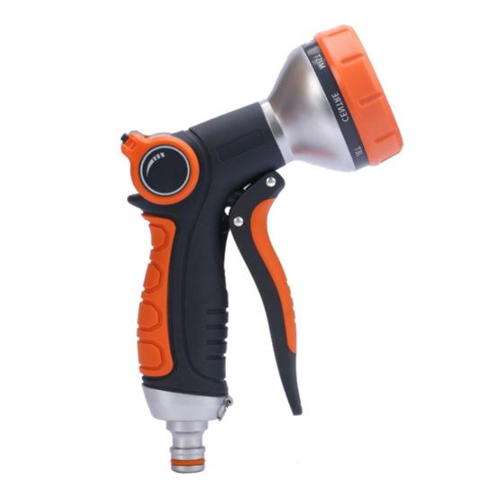 Garden Hose Nozzle High Pressure Hose Nozzle Sprayer with 8 Spray Patterns Water Hose Nozzle Hand Sprayer for Watering Plants And Lawn