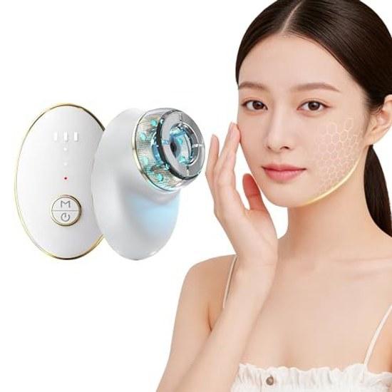 Facial device EMS vacuum negative pressure suction outer inner lift care 7 color light esthetic beautiful face line small 3 level adjustment clear Day
