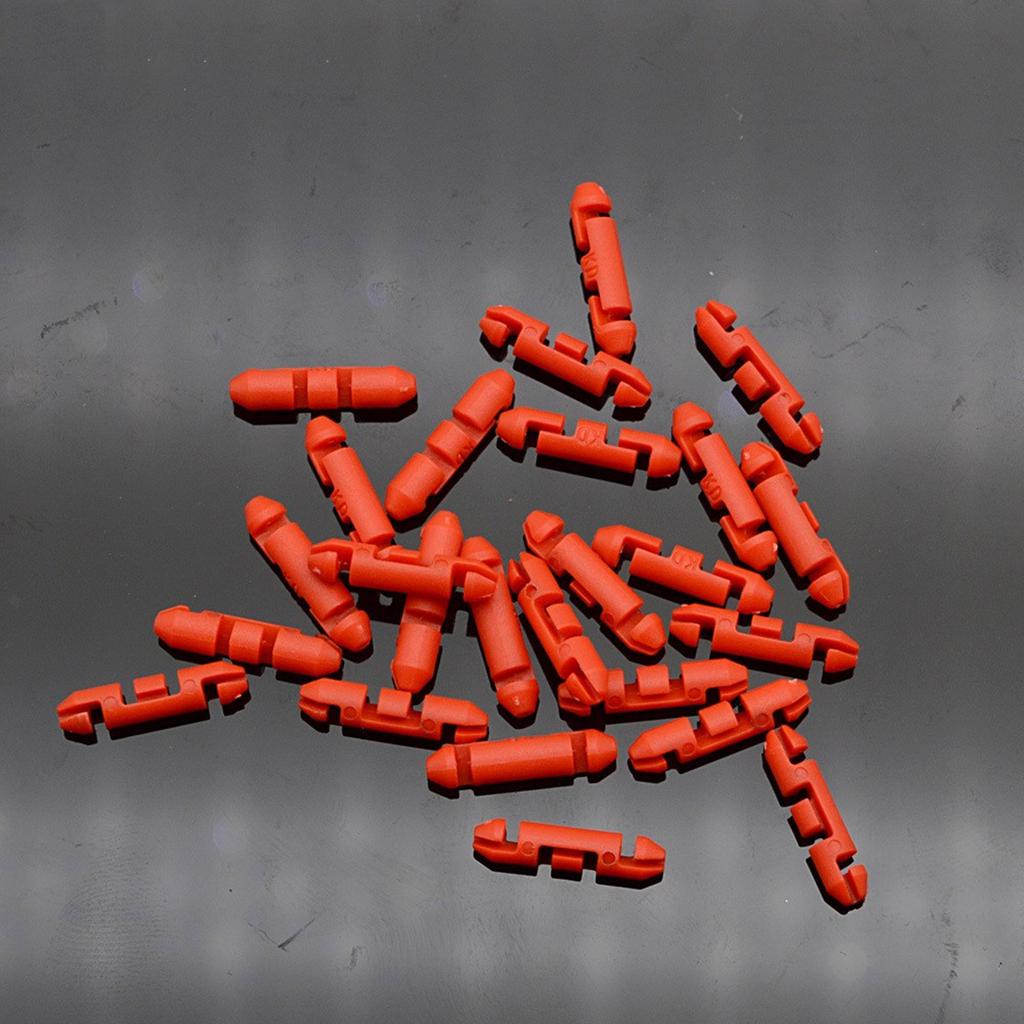 Pack of 30 Auto Stopper Beads For Braided Fishing Line Deep Sea Fishing Auto Stopper Beads Braided Line Accessories