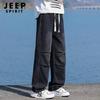 JEEP SPIRIT Мужские ретро прямые свободные джинсы широкого кроя