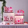 Valentine's Day Love Letter Heart Hollow Decoration - Home, Wedding, And Party Décor