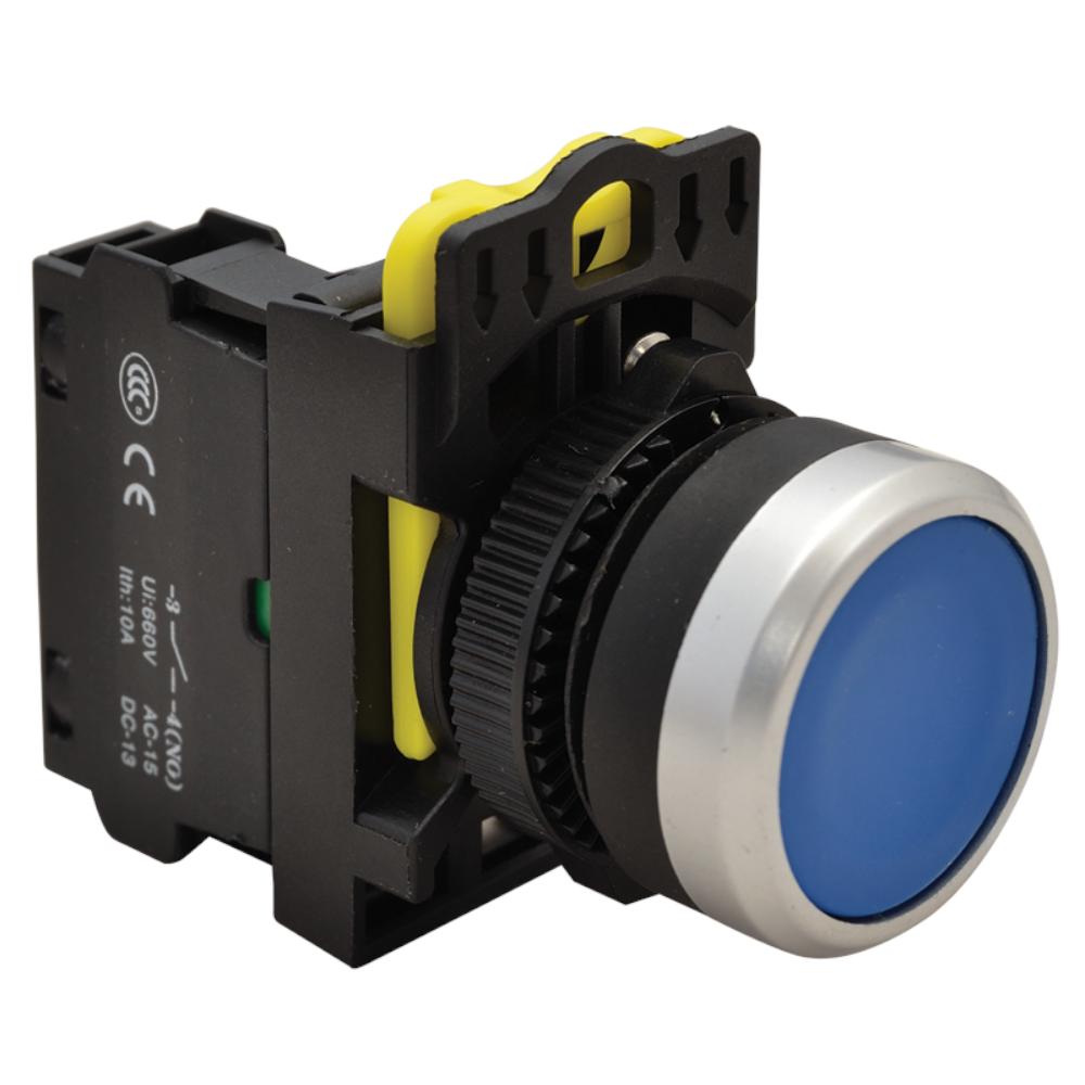 Standard concealed pushbutton NYG3-B blue