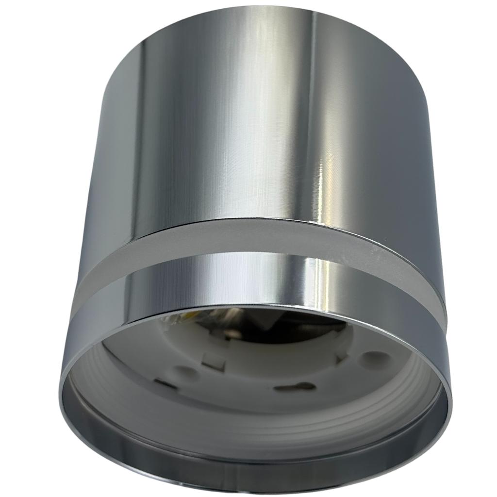 Ceiling Fixture Tube Spot Silver Black Modern Gx53