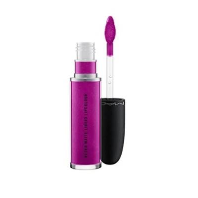 Матовая жидкая помада Mac Retro Matte Metallics Atomized